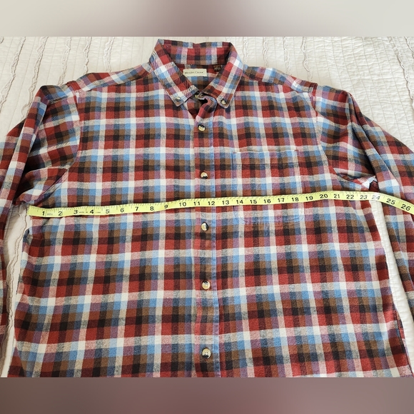 Hobbs Creek Men's Long Sleeve Button Up Flannel Shirt, Large - Picture 6 of 9